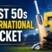 Most 50s in International Cricket