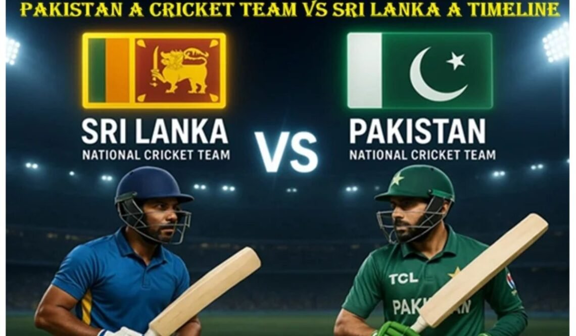 Sri Lanka National Cricket Team vs Pakistan National Cricket Team Timeline