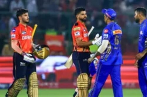 Mumbai Indians vs Punjab Kings Timeline